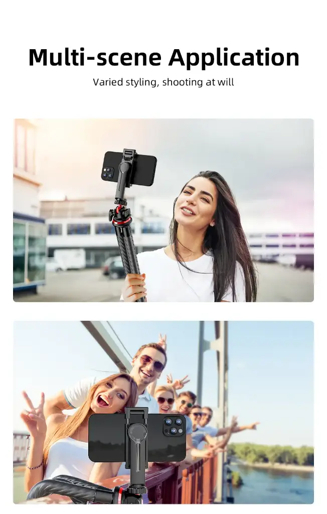 C02 selfie stick