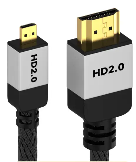 HDMI Micro to Stardard cable B-HDMI2.0-DMAM-1